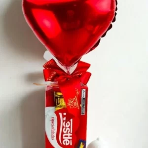 Caixa de Bombom com balão coração